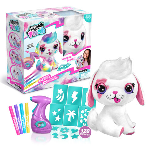 airbrush plush puppy