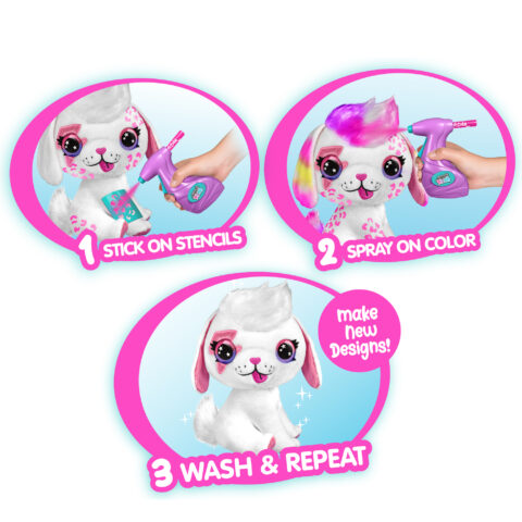 airbrush plush puppy