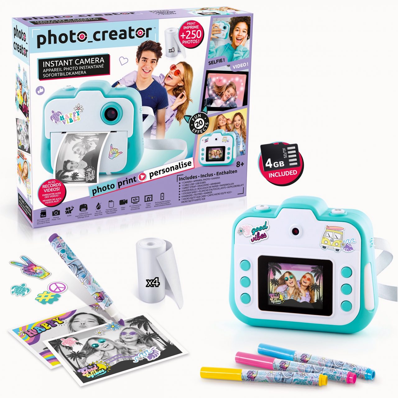 Photo Creator Instant Camera - Canal Toys USA