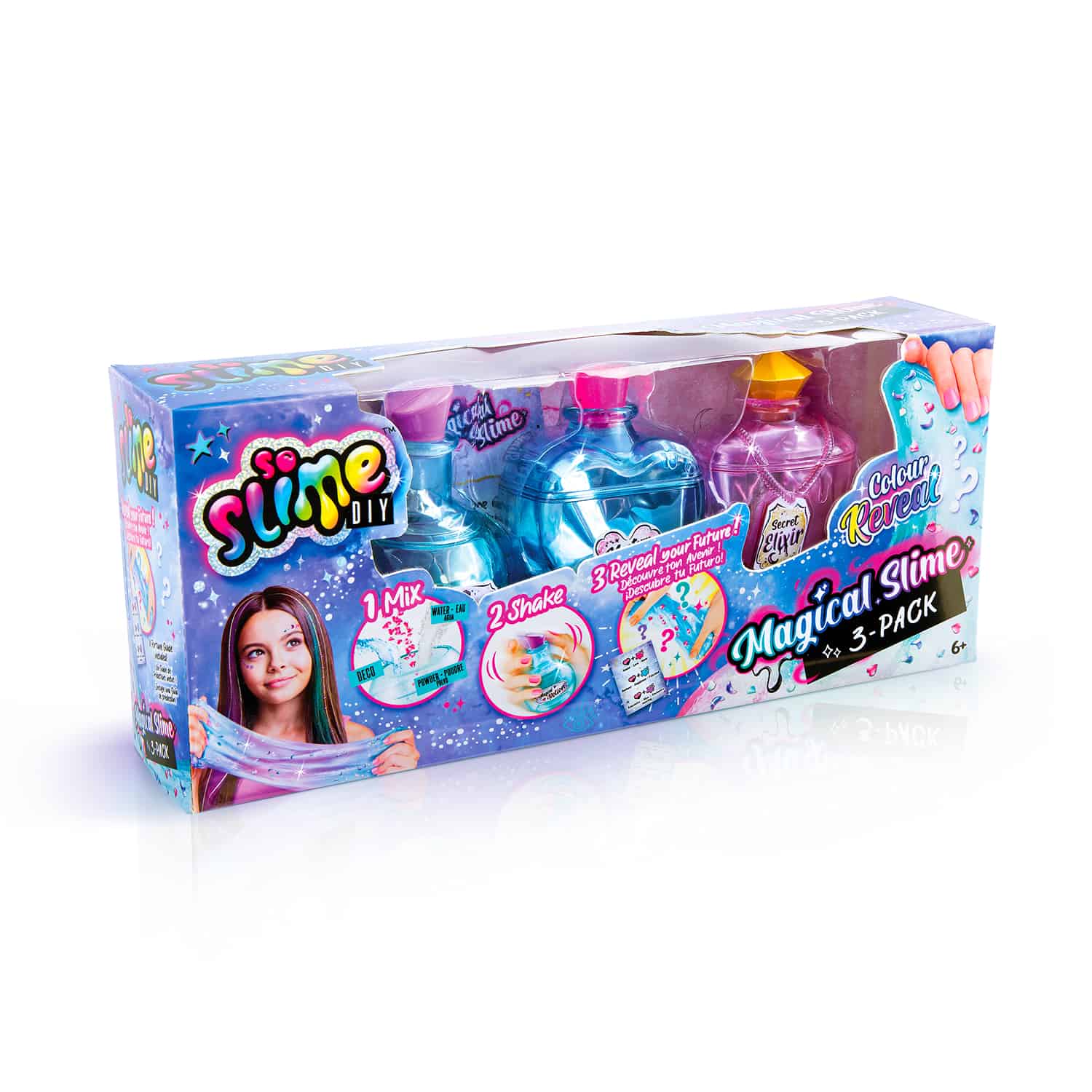 Canal Toys So Slime DIY Slime Shaker 3 Pack Glow