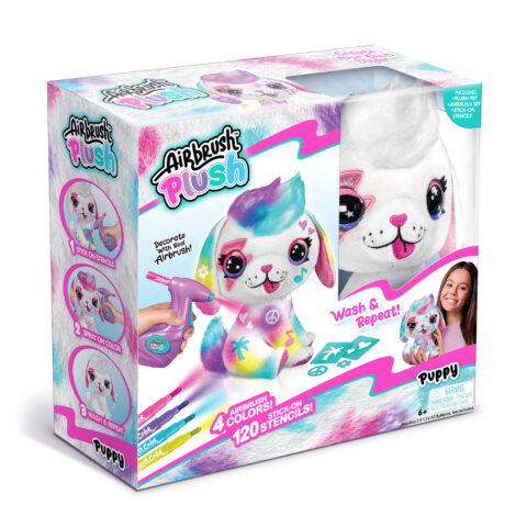 airbrush plush puppy