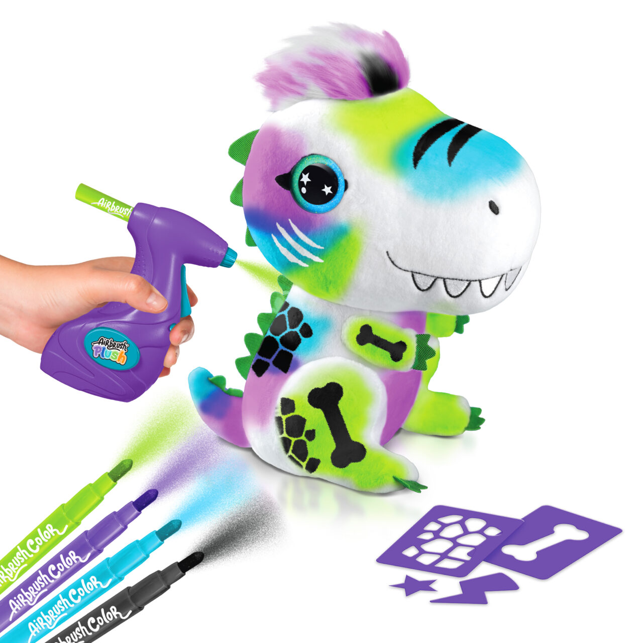 Airbrush Plush TRex Canal Toys USA